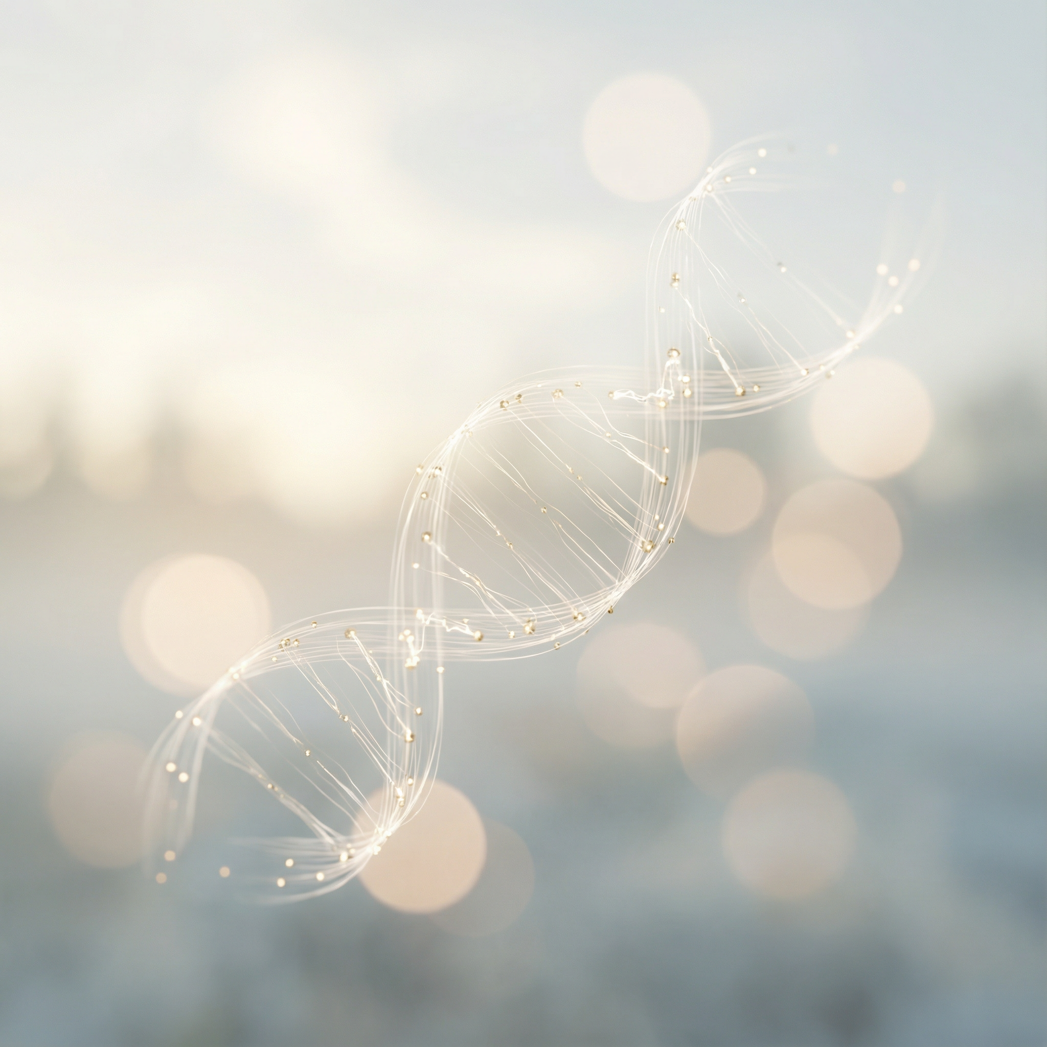 DNA structure representing science-backed approach